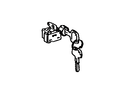 Toyota 69056-17061 Cylinder & Keys