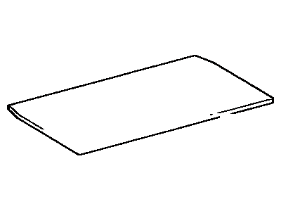 Toyota 58676-17010 Pad,  Rear Floor Silencer