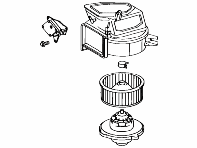 Toyota MR2 Blower Motor - 87130-17081