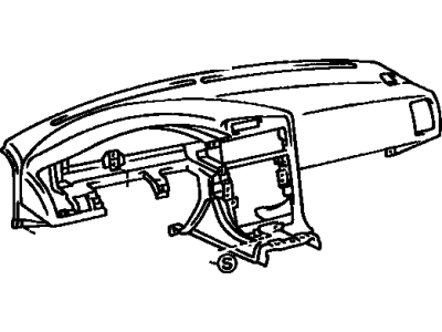 Toyota 55401-17050-C0 Instrument Panel