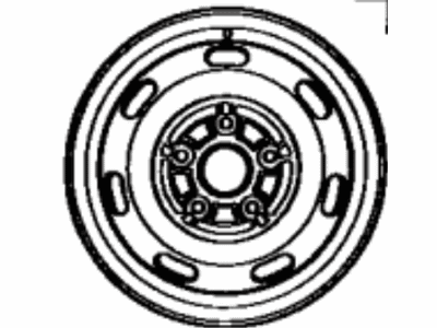 1992 Toyota MR2 Spare Wheel - 42611-17110