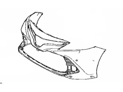Toyota 52119-3T930 Cover,  Front Bumper
