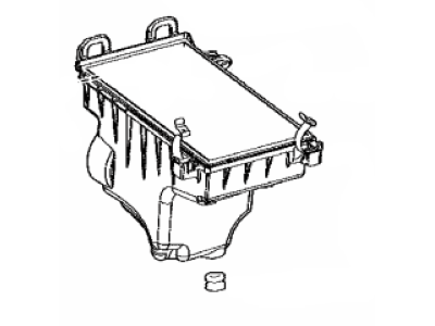 Toyota 17701-47080 Case Sub-Assy,  Air Cleaner