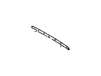 Toyota 65917-17020 Retainer,  Tarpaulin Cover,  Upper