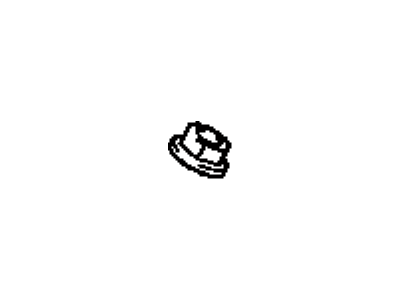 Toyota 90179-08249 Nut, With Washer
