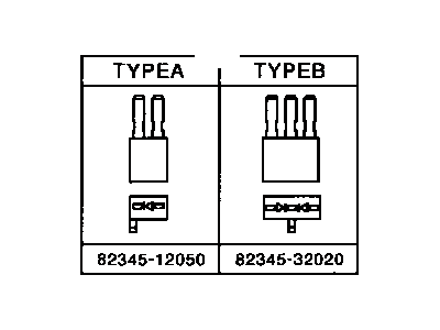 Toyota 82345-32020 Diode