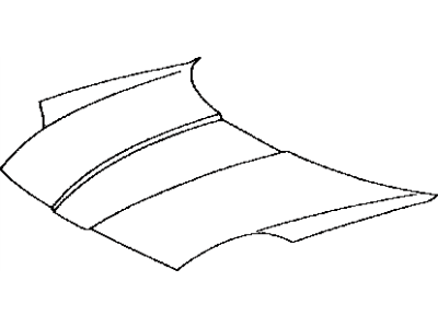 Toyota 53301-17040 Hood Sub-Assy