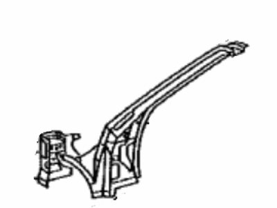 Toyota 61023-17050 Pillar,  Front Body,  Upper Inner RH