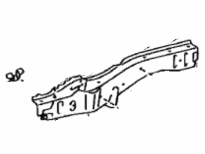 Toyota 57601-17080 Member Sub-Assy,  Rear Floor Side,  RH