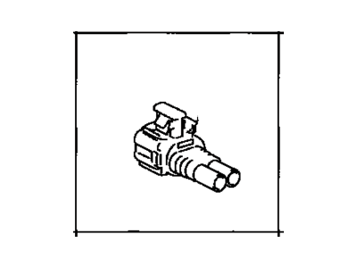Toyota 90980-11002 Housing, Connector Male