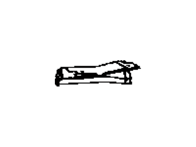 Toyota 53732-16030 Upper Rail