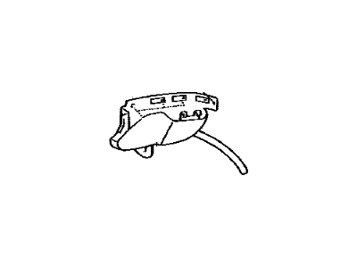 Toyota 65689-17010 Seal, Side Gate, Driver Side