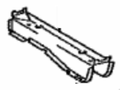 57451-17030 Toyota Member, Front Floor Cross, Passenger Side Illustration 1 of 1