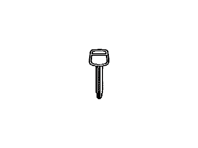 Toyota 90999-00163 Key,  Blank