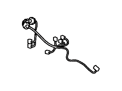 Toyota 82152-17410 Wire,  Front Door,  LH