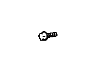 Toyota 90119-08908 Bolt, With Washer