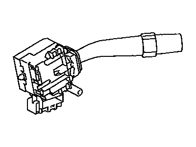 Toyota 84652-17120 Switch Assembly, Windshield Wiper (W/Relay, Wiper Control) 84652-17120 Toyota Switch Assembly, Windshield Wiper (W/Relay, Wiper Control) Illustration 1 of 1