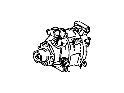 Toyota 88320-47050 Compressor Assy,  Cooler