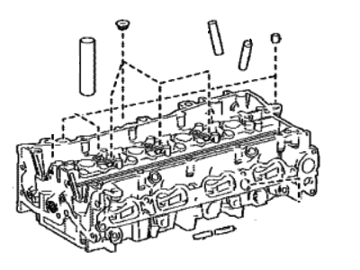 Toyota Cylinder Head - 11101-F9002