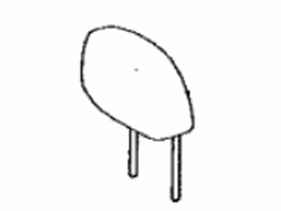 Toyota 71910-08200-B9 Headrest Assy,  Front Seat,  RH