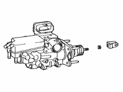 Toyota 47055-45010 Brake Booster Assy,  W/Master Cylinder