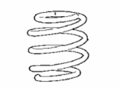 Toyota 48131-08220 Spring,  Front Coil,  RH