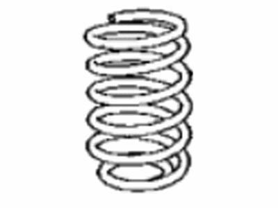 Toyota 48231-08240 Spring,  Coil,  Rear LH
