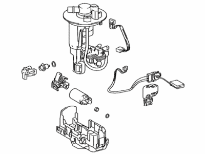 Toyota 77020-08090 Tube Assembly, Fuel Suction W/Pump & Gage