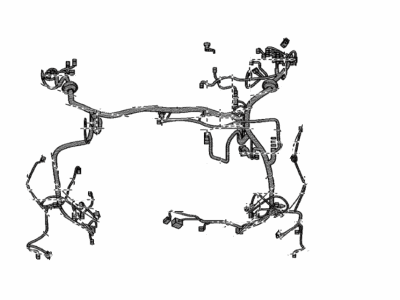 Toyota 82111-08J60 Wire,  Engine Room Main