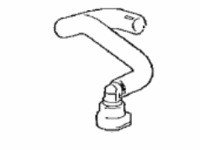Toyota 87245-0ED00 Hose,  Heater Water,  Outlet B