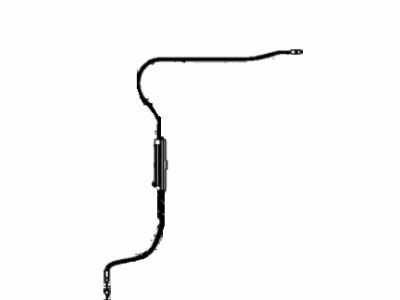 Toyota 78608-08030 Cable Sub-Assy,  Legrest Lock Control(For LH Seat)