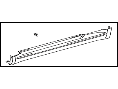 Scion 76902-21050-J6 Mudguard Sub-Assy,  Side,  LH