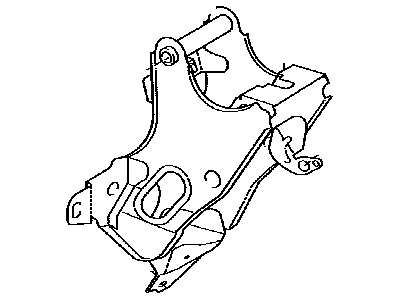 Scion 55107-21060 Support Sub-Assy,  Clutch Pedal