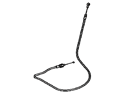 Scion 72704-21050 Cable,  Front Seat Reclining Control,  NO.1