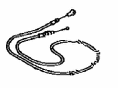 Scion 72704-21080 Cable,  Front Seat Reclining Control,  NO.2