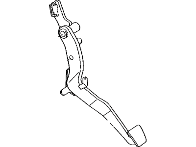 Scion 31301-21050 Pedal Sub-Assy,  Clutch