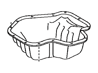 Scion 12101-28030 Pan Sub-Assy,  Oil