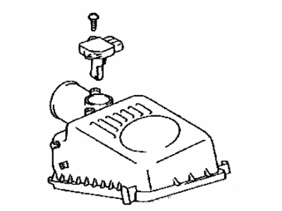 Toyota 17705-28280 Cap Sub-Assembly, Air Cleaner