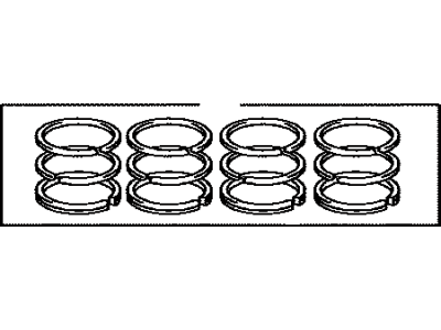 Scion 13011-28160 Ring Set,  Piston