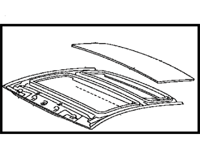 Toyota 63203-21050 Housing Sub-Assembly, Sliding Roof
