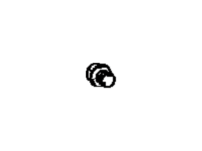 Toyota 90341-20013 Plug,  W/Head Straight Screw,  NO.3(For Cylinder Block)