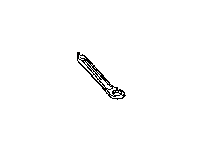 52204-48010 Toyota Stopper, Rear Suspension Member, Lower Driver Side Illustration 1 of 1