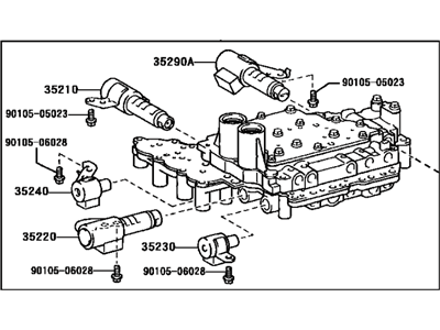 Scion 35410-33190 Body Assy,  Transmission Valve