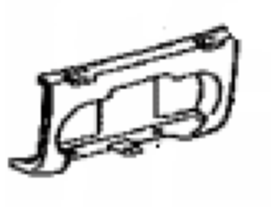 Toyota 51776-60030 Cover,  Rear Step,  NO.2