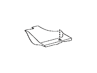 Toyota 55214-0R010 Pad, Dash Panel Insulator