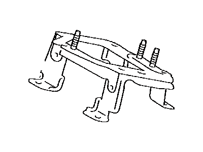 Toyota 58123-0R040 Support, Shift Lever