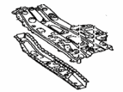 Toyota 51220-0R010 Crossmember Assembly, Frame, Front