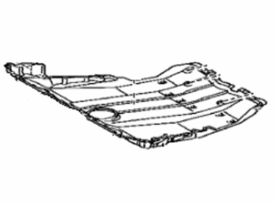 Toyota 51441-0R040 Cover, Motor Under
