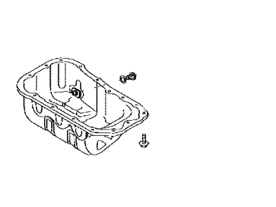 Scion 12101-WB001 Pan Sub-Assy,  Oil