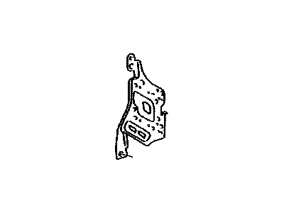 Toyota 86212-42080 Bracket,  Radio,  NO.2